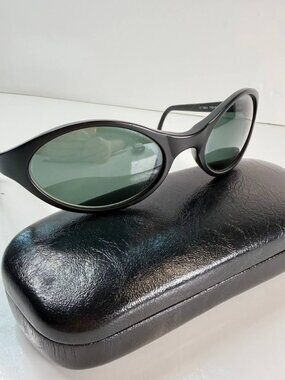 Sergio Tacchini Sunglasses – Made in Italy – Classic Oval Frame – Dark Lenses